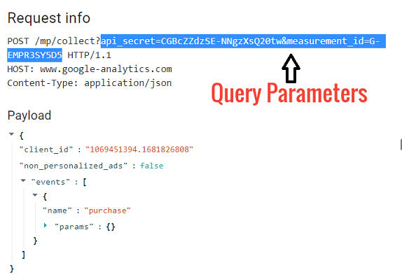 GA4 (Google Analytics 4) Measurement Protocol Tutorial 28 define the context and configuration of the data being sent