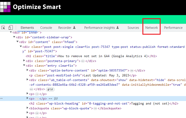 GA4 (Google Analytics 4) Measurement Protocol Tutorial 19 Chrome Developers Tool network tab