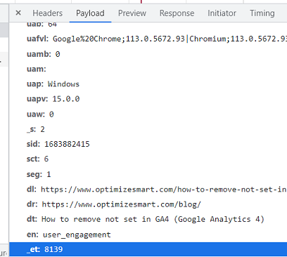 GA4 (Google Analytics 4) Measurement Protocol Tutorial 62 Engagement Time