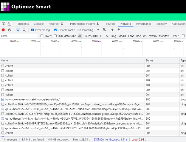 GA4 (Google Analytics 4) Measurement Protocol Tutorial 8 Refresh the web page. You should now see a screen like the one below
