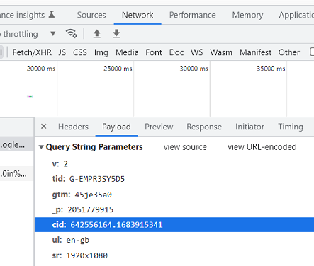 GA4 (Google Analytics 4) Measurement Protocol Tutorial 101 You can retrieve client id from the payload data