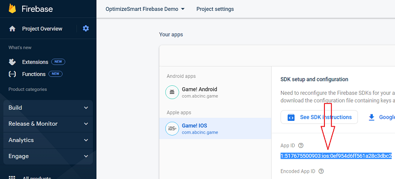 GA4 (Google Analytics 4) Measurement Protocol Tutorial 83 Copy the app id