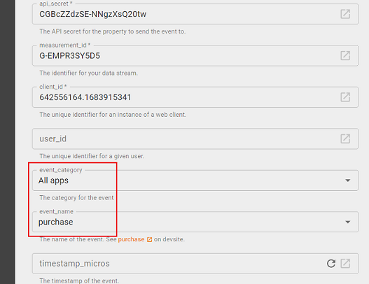 GA4 (Google Analytics 4) Measurement Protocol Tutorial 122 automatically redirected to the GA4 Event Builder tool