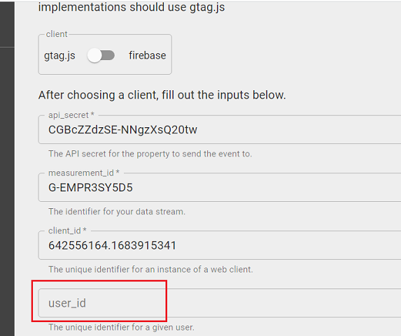 GA4 (Google Analytics 4) Measurement Protocol Tutorial 102 Enter user id