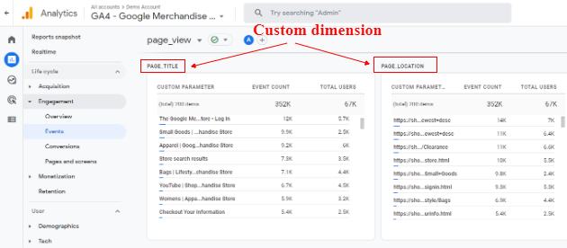 Free GA4 training and tutorial with Certification 53 custom dimension
