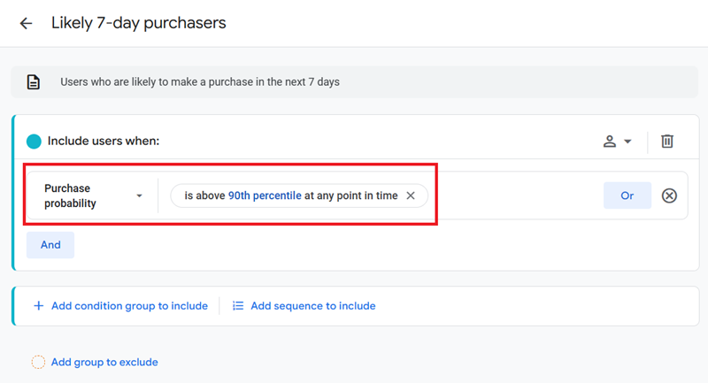 Free GA4 training and tutorial with Certification 27 Predictive metrics in Google Analytics 4 1