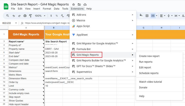 Free GA4 training and tutorial with Certification 103 exporting ga4 to google sheets for free