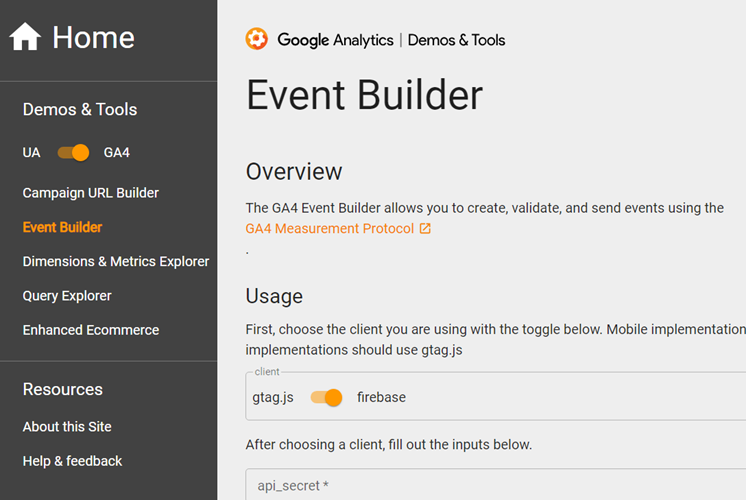 Free GA4 training and tutorial with Certification 43 ga4 event builder