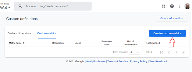 Free GA4 training and tutorial with Certification 57 Create Custom metrics ga4