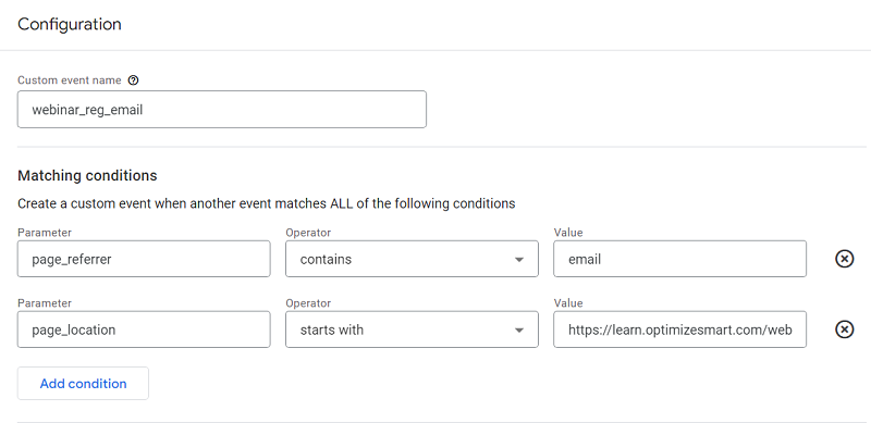 complex conversion ga4 1