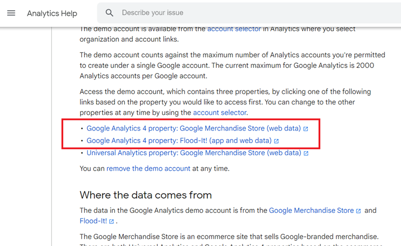 Free GA4 training and tutorial with Certification 2 Scroll down the page until you see the following section