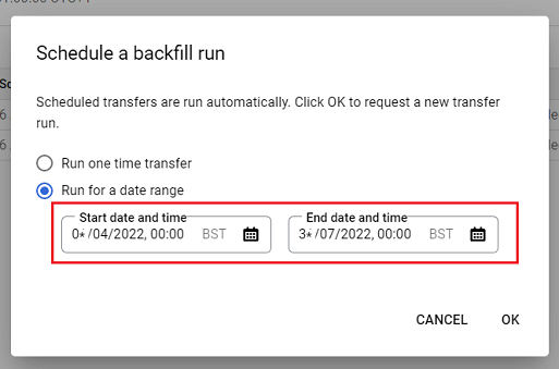 Free GA4 training and tutorial with Certification 74 backfill ga4 data bigquery 1
