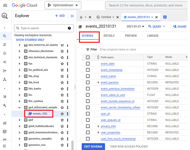 Free GA4 training and tutorial with Certification 101 ga4 sample data bigquery