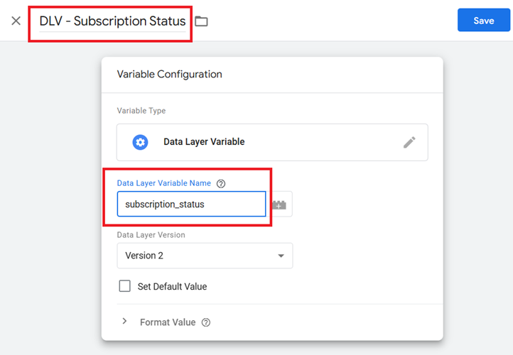 DLV – Subscription Status
